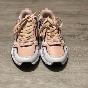 Champion pink,purple And white shoe